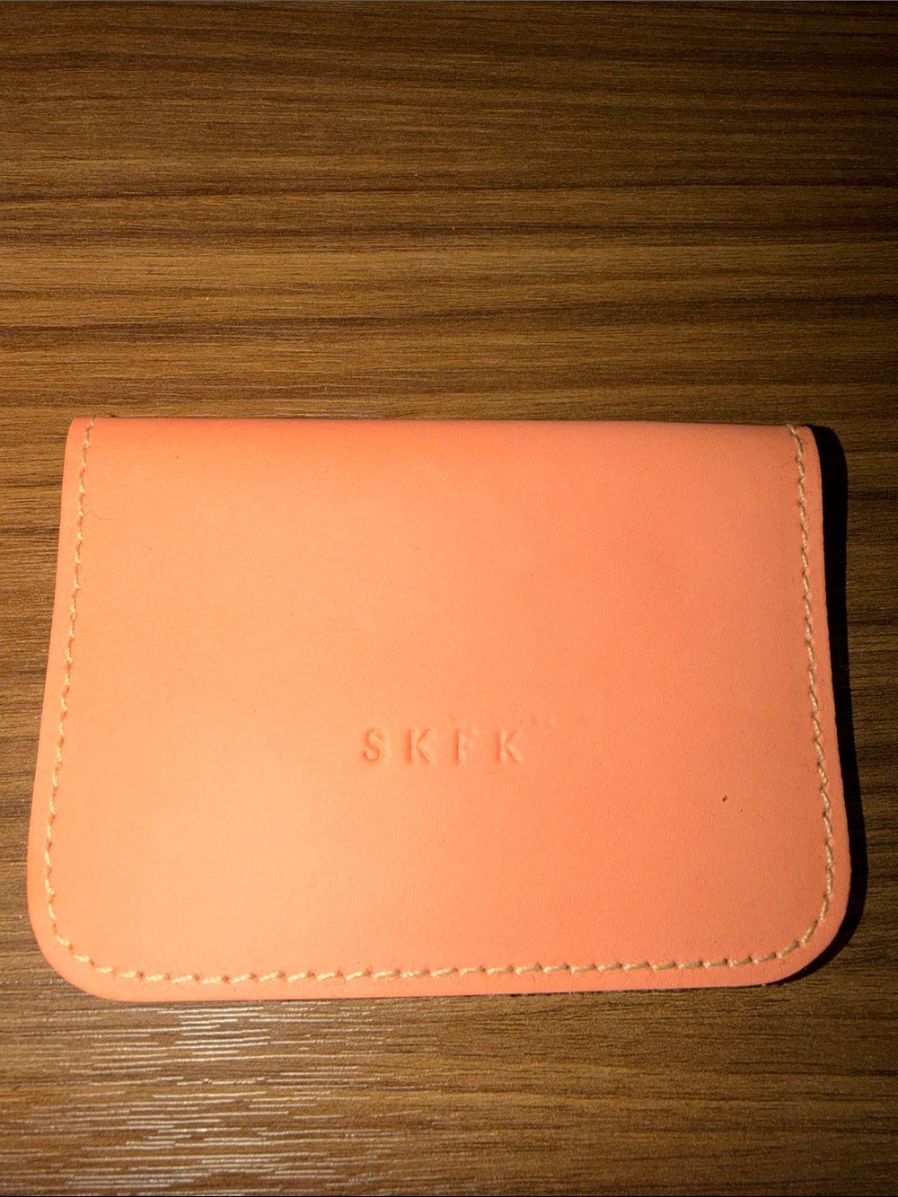 Skunkfunk Peach Card Wallet